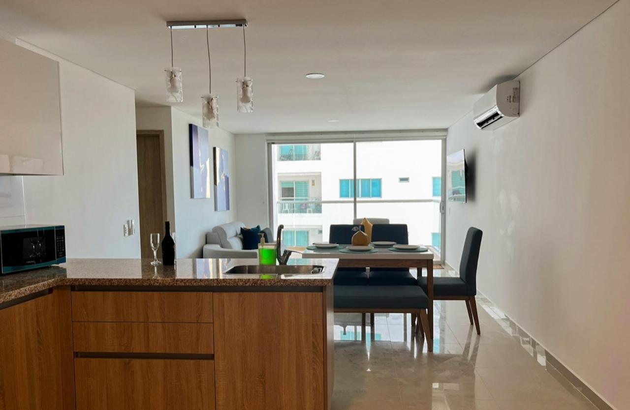 Exclusivo Apartamento Frente Al Mar En Cartagena Kültér fotó